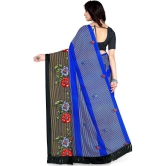 LEELAVATI - Multicolor Georgette Saree With Blouse Piece ( Pack of 1 ) - Multicolor