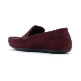 KHADIM - Maroon Mens Slip on loafers - 9