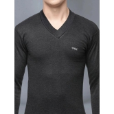 Dollar Pack of 1 Cotton Blend Mens Thermal Sets ( Black ) - None