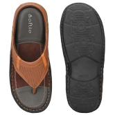 softio Tan Flip Flops - 6