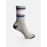 ONN - Cotton Mens Solid Multicolor Mid Length Socks ( Pack of 5 ) - Multicolor