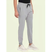 AKTIF Grey Lycra Mens Joggers ( Pack of 1 ) - None