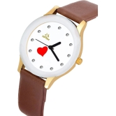 Septem Multicolor Leather Analog Mens Watch