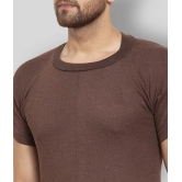 Uzarus - Brown Cotton Blend Mens Thermal Tops ( Pack of 1 ) - None