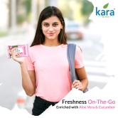 Kara Aloevera & Cucumber Refreshing Facial Wipes Pack of 20 (5 Pulls)