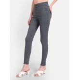 AngelFab - Denim Skinny Fit Grey Womens Jeggings ( Pack of 1 ) - None