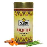 CHAIOM Turmeric Lemongrass Herbal Tea Tisane - 100 Gms