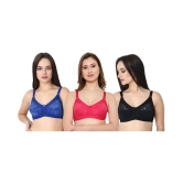 KYODO Poly Cotton Everyday Bra - Multi Color - 36B