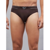 C9 Airwear - Brown Nylon Mens Briefs ( Pack of 1 ) - None