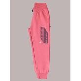 NEUVIN Pink Fleece Boys Trackpant ( Pack of 1 ) - None