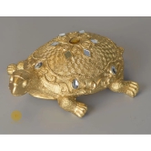 Tortoise Showpiece for Vastu-Gold