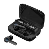 VERONIC M19 Bluetooth True Wireless (TWS) In Ear 20 Hours Playback Fast charging,Powerfull bass IPX4(Splash & Sweat Proof) Black