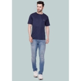 LEEBONEE - Navy Polyester Regular Fit Men's T-Shirt ( Pack of 1 ) - None