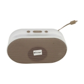 hitage BT-5.0 Crystal 5 W Bluetooth Speaker Bluetooth V 5.0 with USB,SD card Slot Playback Time 24 hrs Brown - Brown