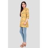 Meher Impex - Mustard Rayon Womens Straight Kurti ( Pack of 1 ) - None