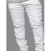 x20 - White Denim Slim Fit Mens Jeans ( Pack of 1 ) - None