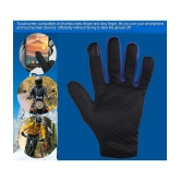 ZAYSOO Full Fingers Nylon Riding Gloves ( Pair of 1 ) - M