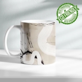 ForVano Beautiful Mug Featuring a Vibrant, Abstract Design with a Gradient of Colors