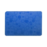 Himanshi Set of 3 PVC Blue Fridge Mats - Blue