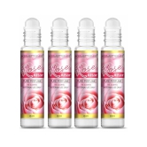 Rose Attar Perfume for Unisex - Pure, Natural Undiluted | Floral Attar - Pack of 4