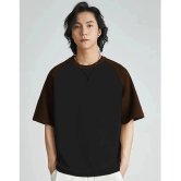 clafoutis Cotton Relaxed Fit Colorblock Half Sleeves Mens Polo T Shirt - Black ( Pack of 1 ) - None