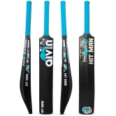 Aivin Hit-Man Black / Blue Cricket Bat No. 7 - SH