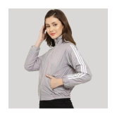 PPTHEFASHIONHUB - Polyester Grey Jackets - None