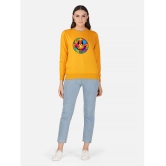 CHOZI Fleece Women's Non Hooded Sweatshirt ( Yellow ) - None