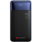 Portronics 27000 -mAh 5V/3A Li-Polymer Power Bank - Black