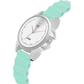 HAMT Green Silicon Analog Womens Watch