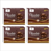 Soundarya Herbs Chocolate Facial Kit, Men & Women fairness & Whitening all type of skin solution, (6 STEP FACIAL KIT)