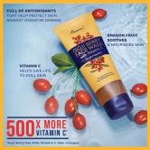 St.Botanica Goji Berry Face Wash 50ml | For Clear Skin & Youthful Radiance + POPxo Sheet Mask