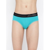 La Intimo Cotton Mens Briefs ( Teal ) - None