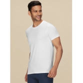 XYXX Cotton Regular Fit Solid Half Sleeves Mens T-Shirt - White ( Pack of 1 ) - None