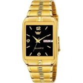 Abrexo Gold Stainless Steel Analog Mens Watch