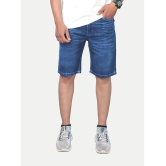 Radprix Blue Cotton Mens Denim Shorts ( Pack of 1 ) - None