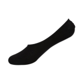 Loafer Socks with Anti-Slip Silicon Black color for men & women Pack of 3 - None