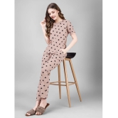 Smarty Pants Brown Cotton Womens Nightwear Nightsuit Sets ( Pack of 1 ) - None