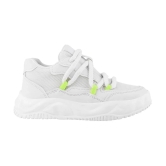 Shoetopia White Womens Sneakers - None