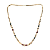 Bhagya Lakshmi Multicolor Alloy Necklace Set ( Pack of 1 ) - Multicolor