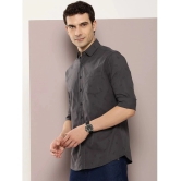 Dillinger 100% Cotton Regular Fit Printed Full Sleeves Mens Casual Shirt - Grey ( Pack of 1 ) - None