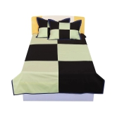 HugsnRugs Single Cotton Bedsheet with 2 Pillow Covers