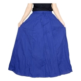 Sttoffa Cotton Broomstick Skirt - Blue - 38