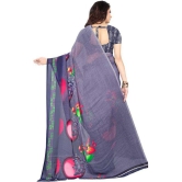 LEELAVATI - Multicolor Georgette Saree With Blouse Piece ( Pack of 2 ) - Multicolor