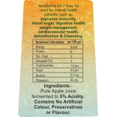 NutrActive Natural Apple Cider Vinegar with Mother of Vinegar 750 ml Unflavoured Single Pack