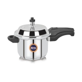 Softel Stainless Steel Pressure Cooker | Gas & Induction Compatible | Silver