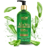 WOW Skin Science 99% Pure Aloe Vera Gel for Skin and Hair -No Parabens, Silicones, Mineral Oil, Color, Synthetic Fragrance - 500ml