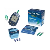 ON CALL PLUS GLUCOMETER WITH 10 GLUCO STRIP ACON GLUCOMETER Expiry Feb 2024