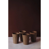 Pack of 4 Cutting Chai Cup Grey