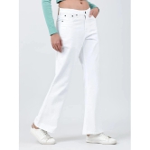 Bene Kleed - White Cotton Bootcut Womens Jeans ( Pack of 1 ) - None